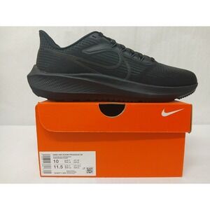 Nike Air Zoom Pegasus 39 Black Running‎ Shoes Mens Size 10 Athletic Sneakers